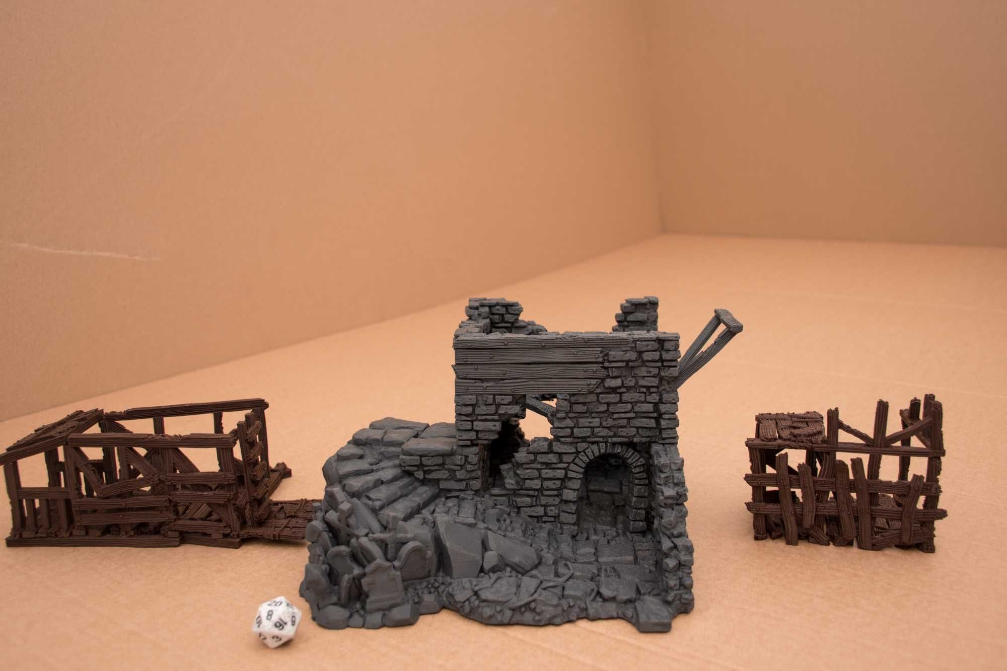 Rickety Lodgings - 3D Printed Terrain for TTRPG