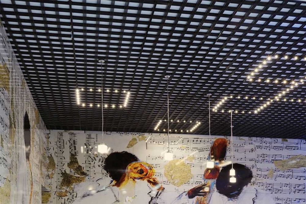 Потолок Грильято Черный в наличии 200 кв.м.