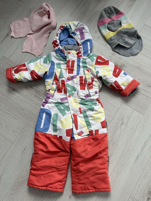 Зимний комбинезон на девочку