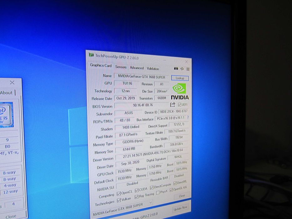 Гейм i5-7500 16GB  с  ASUS  GTX1660 SUPER, 240GB  SSD,  500B HDD