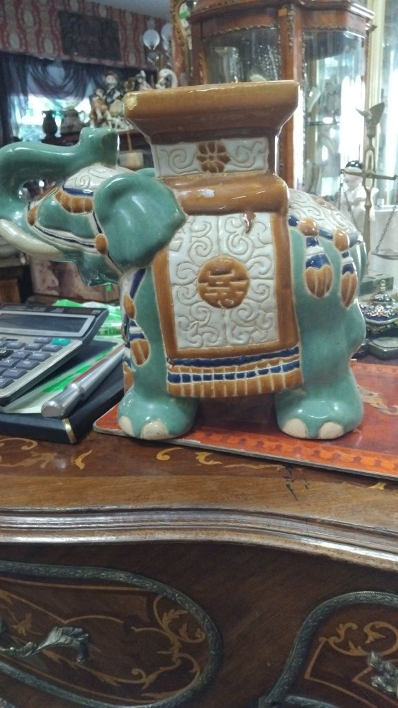 Индийски керамичен слон!