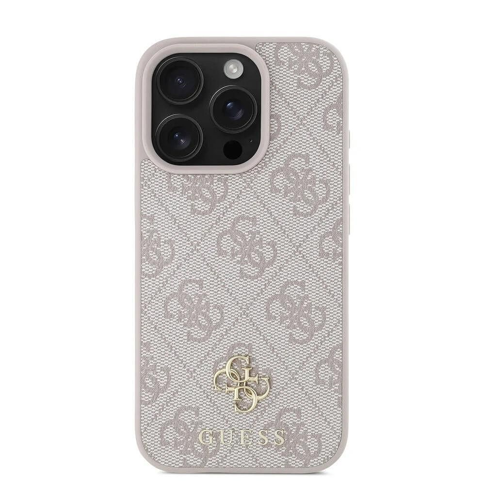 Guess hardcase 4g classic magsafe кейс за iphone 16 pro max – розов