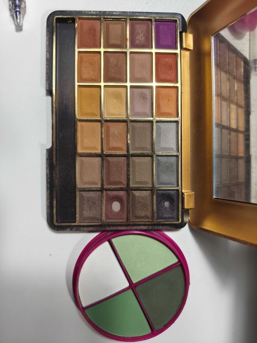 Палитри за грим . Лична употреба