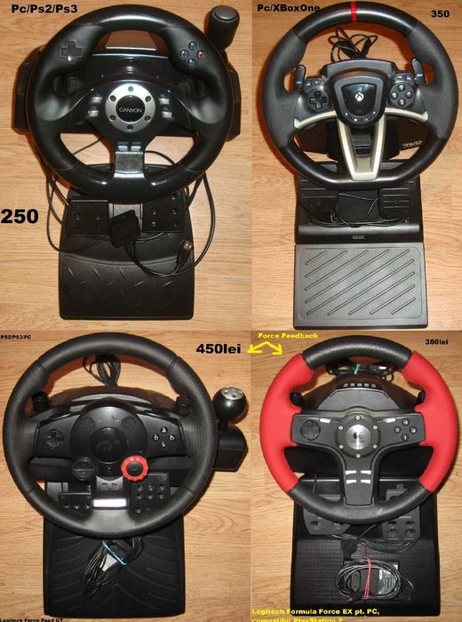 Volan Hori XBox One si PC Volan Canyon PlayStation 2 3 si PC