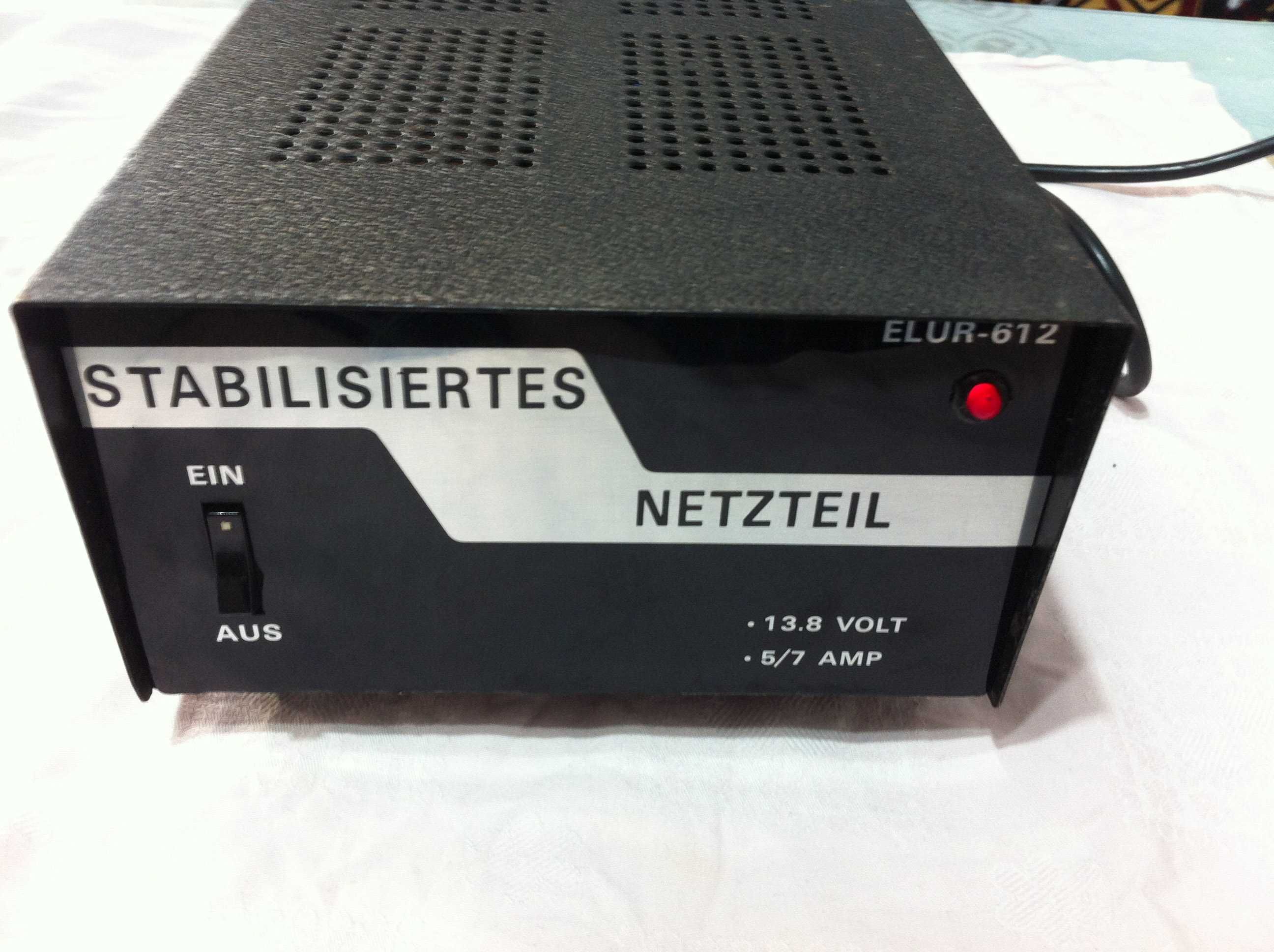 Sursa stabilizata ELUR612 13,8V 5/7Amp Germany statie alimentator