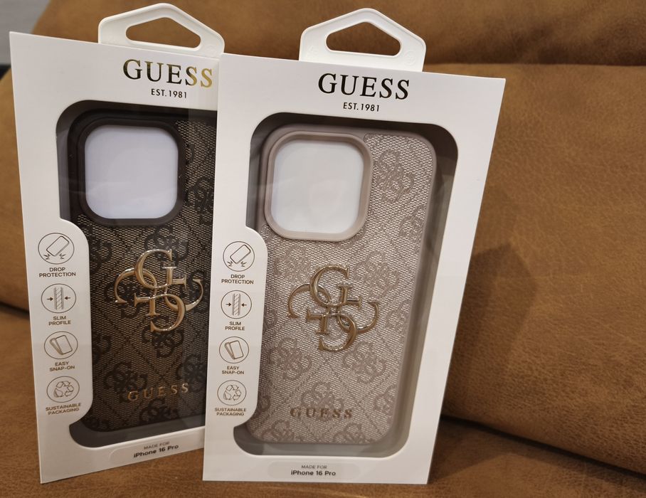Оригинален калъф на Guess за iPhone 16 Pro