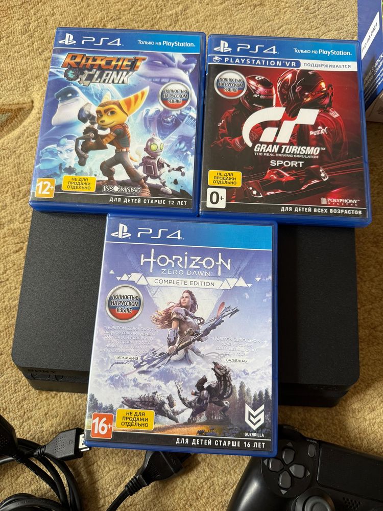 Play Station 4 с играми