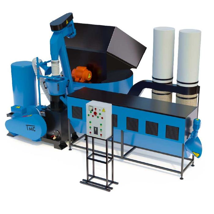 Linie peleti MLG 1500 COMBI+ Productivitate: 800 kg/oră NOU