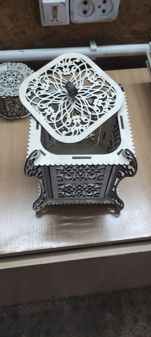 Шкатулка из фанеры