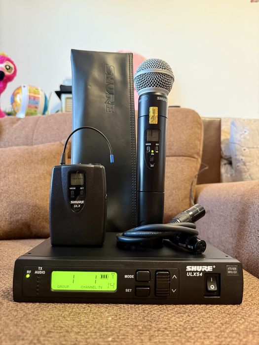 SHURE ULXS4-G3, ULX2-G3 470-506