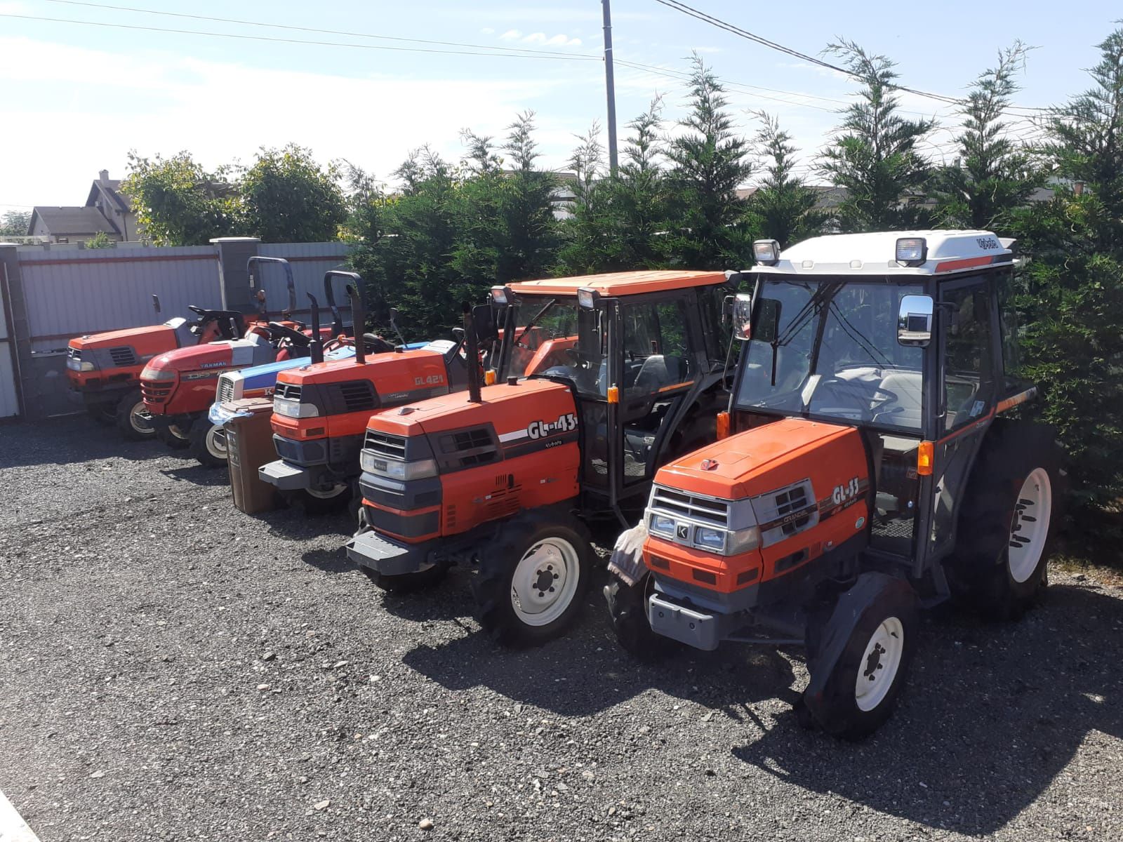 Tractoare japoneze Kubota Yanmar Iseki Mtsubisi 15-50cp Firma autoriza