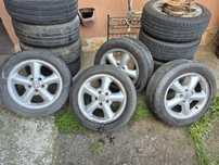 Jante aliaj cu cauciucuri 205/55R16,5x112 VW Sharan,T4,Touran,Passat