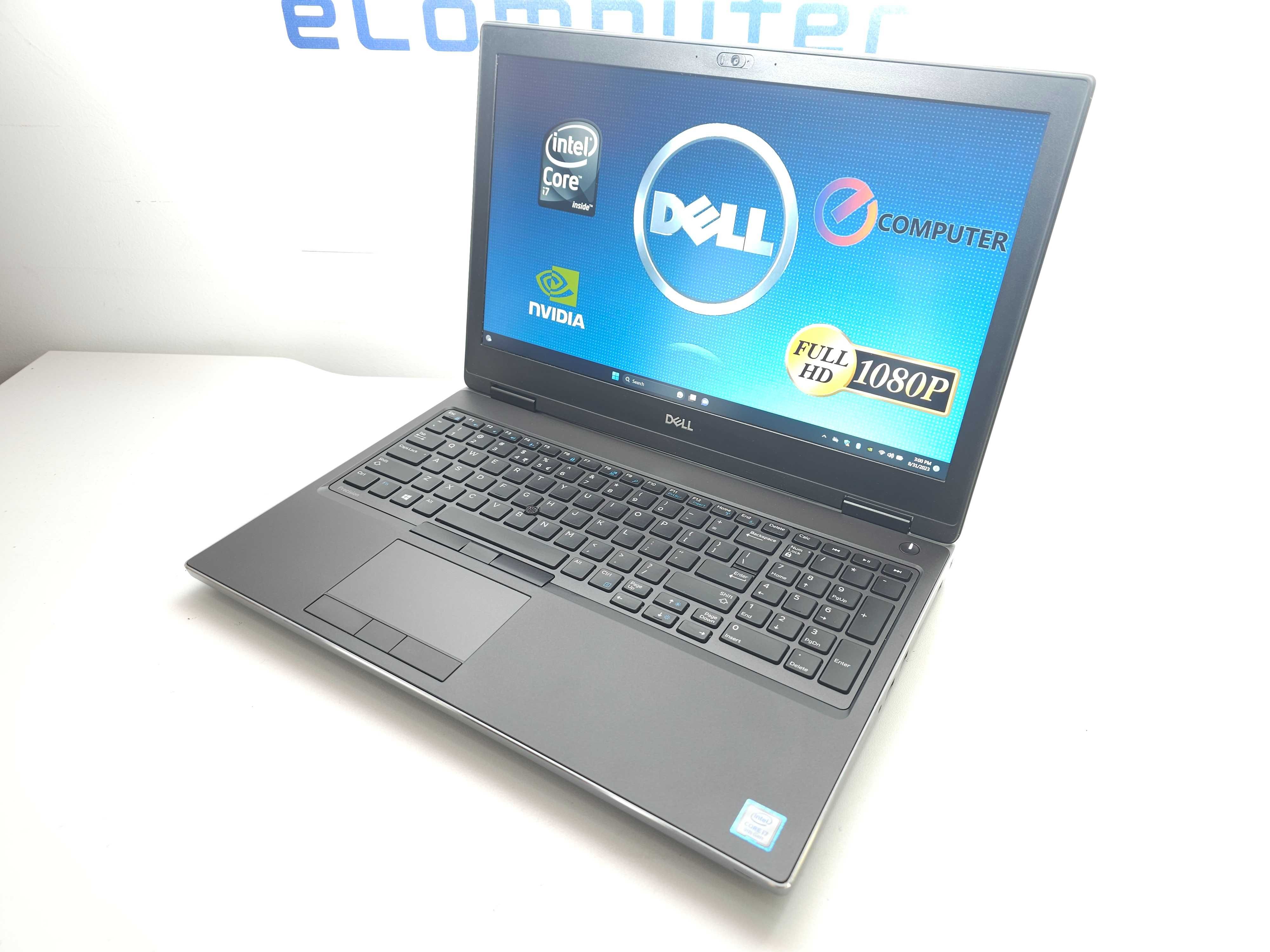 Laptop DELL Precision Workstation i7 nVidia RTX 3000 GAMING Garantie