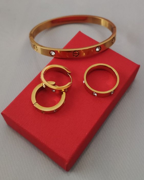 Набор бижутерии Cartier