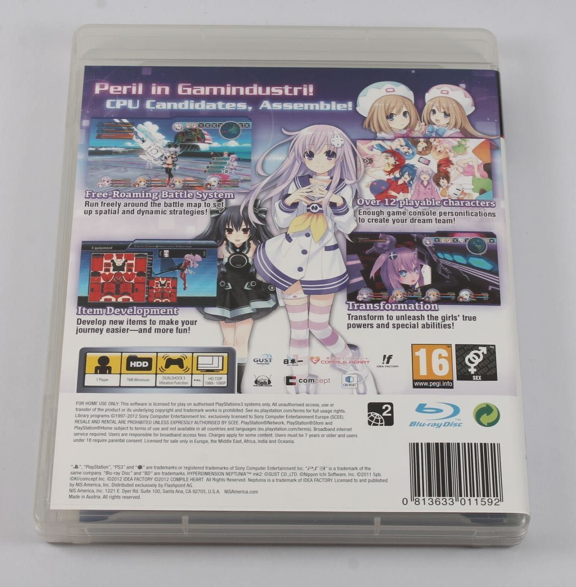 Hyperdemention Neptunia MK2 PlayStation 3 PS3 PS 3 ПС 3