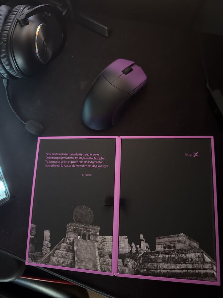 Lamzu Maya x Purple wirless mouse