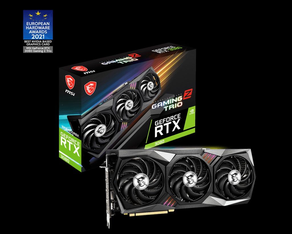 Placa video Rtx 3080 Z Trio