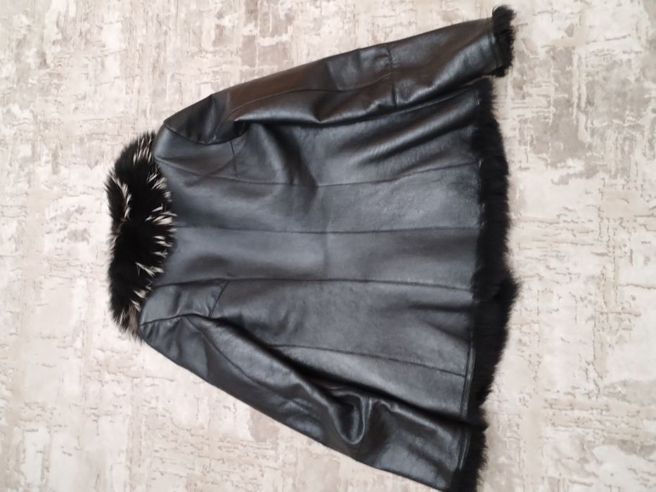 Haina dama piele și blana naturala