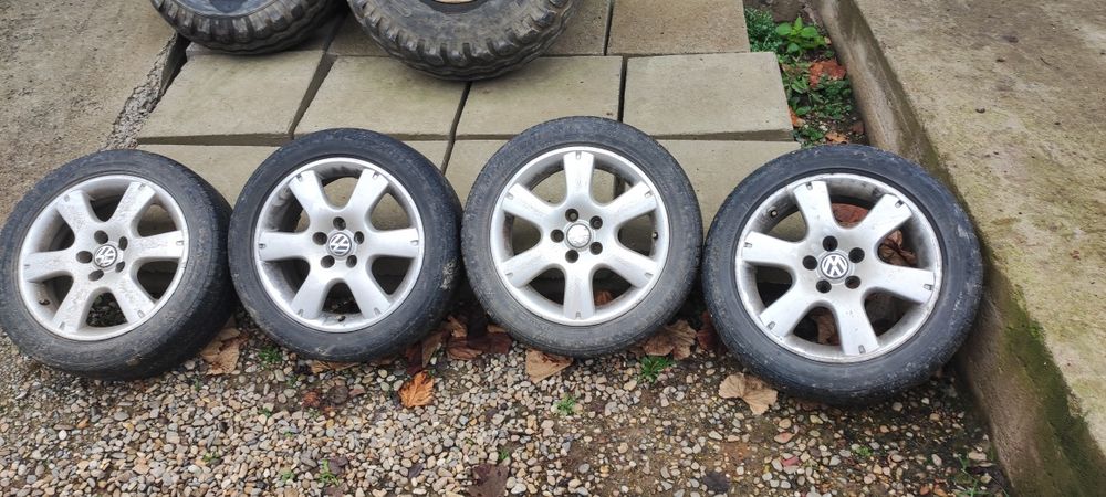 roti jante cu cauciucuri polo 195 50 15 ms