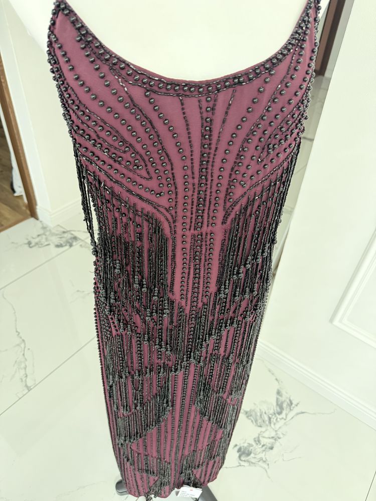 Rochie Asos midi cu franjuri