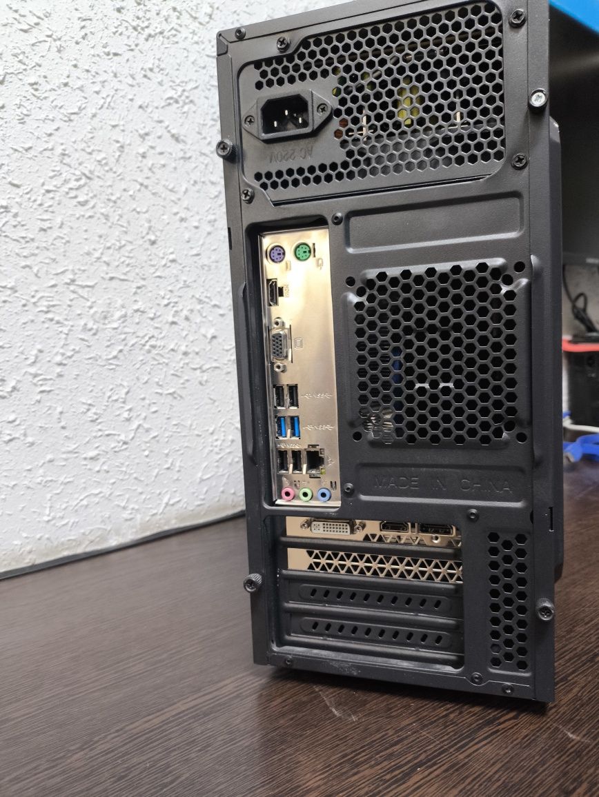 Biostar H510+i3 10105+16Gb+RX580 8Gb