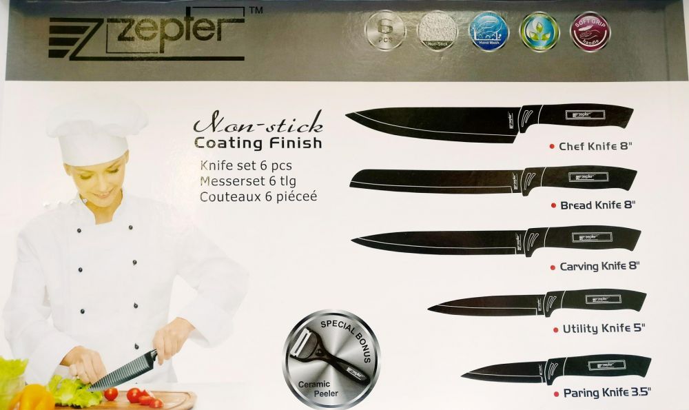 Set cutite Zepter cadouri cadou schimb lipsa curator legume