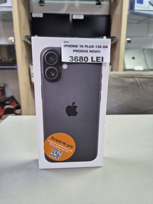 Iphone 16 PLUS SIGILAT *Expert Amanet*
