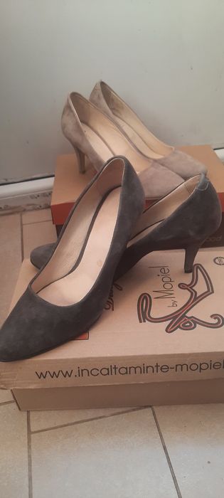Pantofi stiletto piele naturala marimea 38