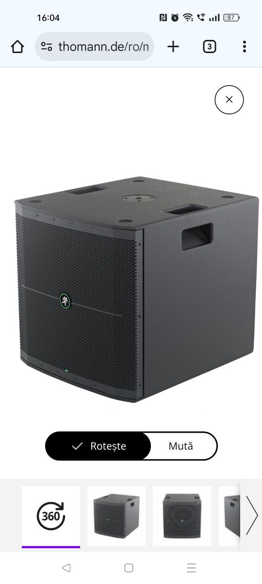 Bass Mackie Thump 118S