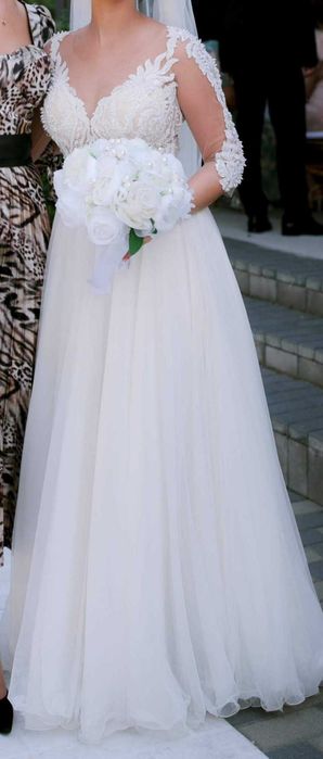 Rochie de mireasa A-line marca "ELEGANCE"