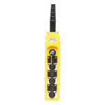 Telecomanda industriala cu 6 comenzi si contact general cu cheie 380V Breckner Germany