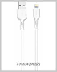 Cablu incarcare HOCO Apple iphone, USB-Lightning, 1M, Alb,Nou,Garantie