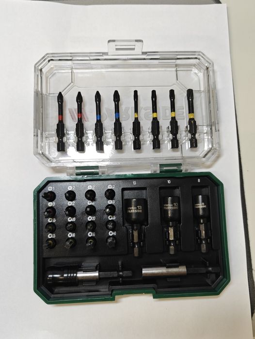 Set biti și tubulare impact Parkside performance