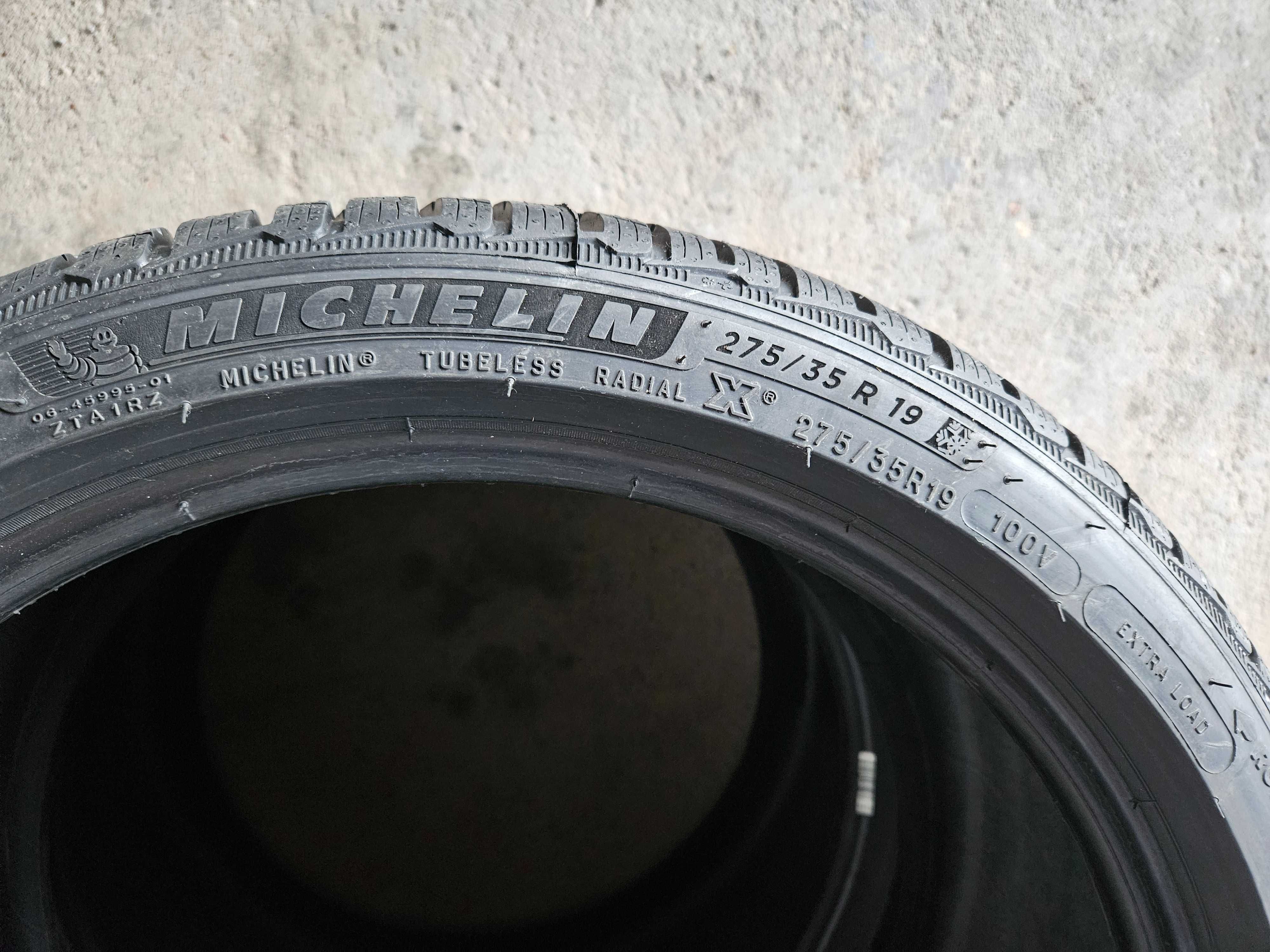 2 Нови зимни гуми 275/35R19 Michelin PilotAlpin 5* 100V DOT2024 France