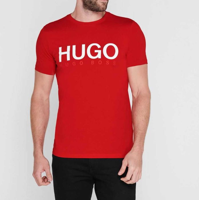 Нова Оригинална Тениска HUGO Размер L