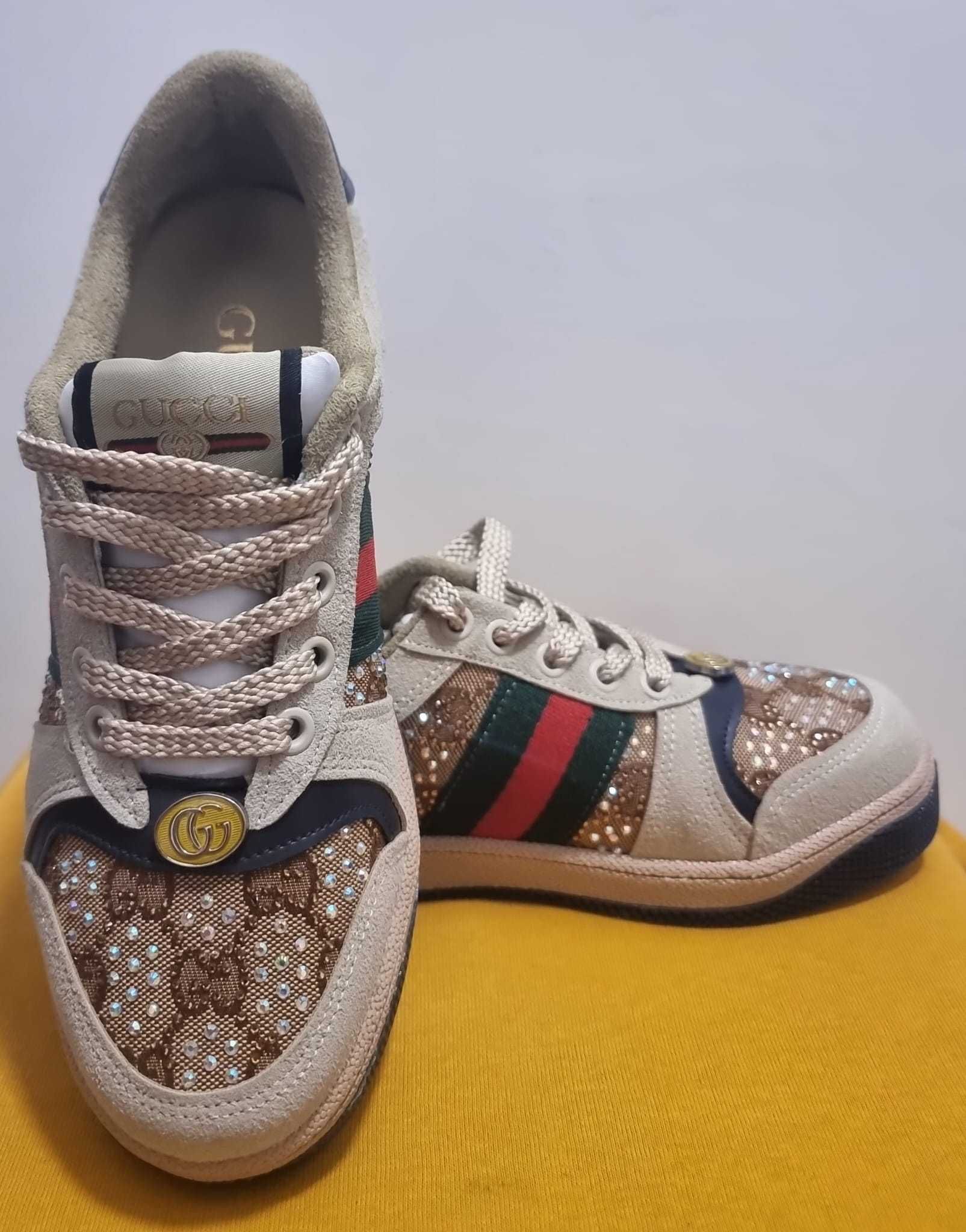 Adidasi Gucci GG Logo / Premium