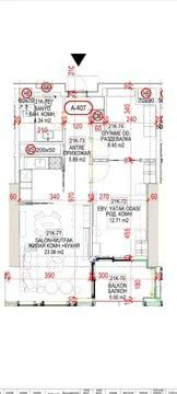 NestOne 2/21/51 кадастр есть коробка 60м2