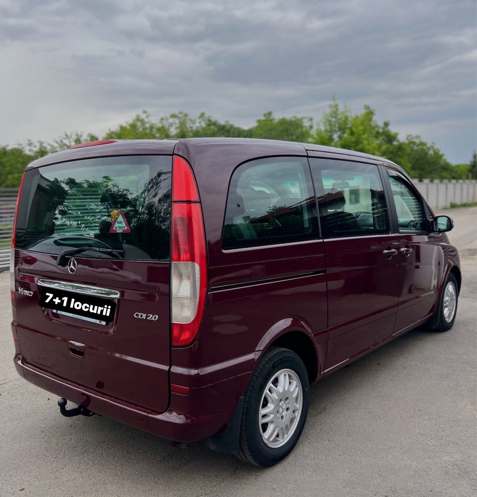 Mercedes Viano , 7+1 locurii ( scaun pentru persoane cu dizabilitati )