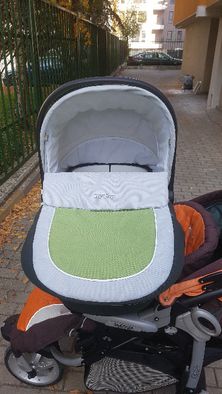 Бебешка количка Peg Perego GT3 + зимен кош Navetta XL