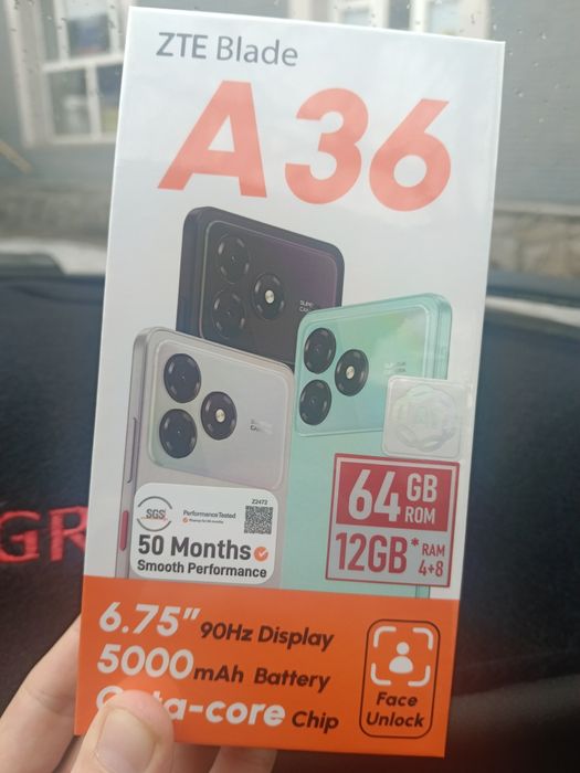 Продам новый Zte Blade a36