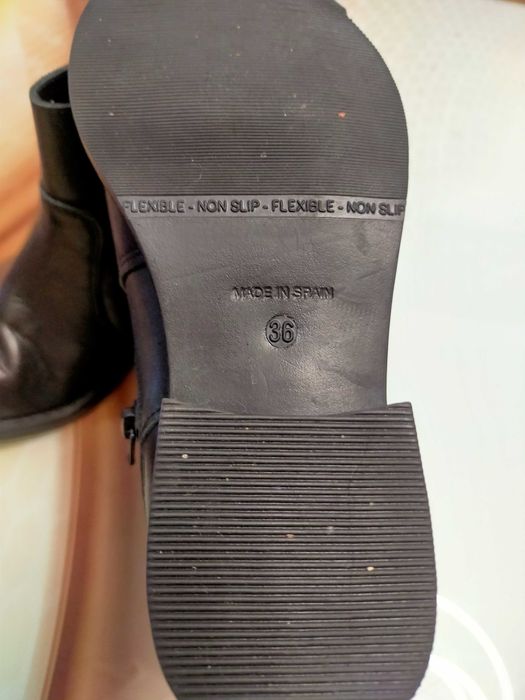 Дамски боти естествена кожа 36 номер