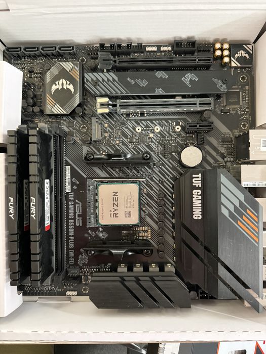Placa de baza Asus tuf gaming b550m-plus(wi-fi), AM4