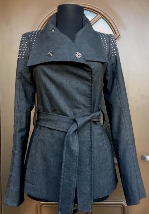 JACQUELINE CONOR Haina/Blazer Studded Grafit Canada Oferta