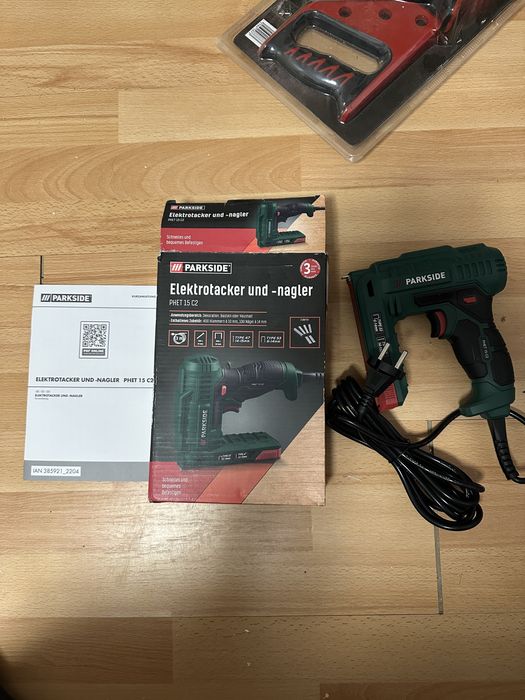 Capsator cu acumulator parkside