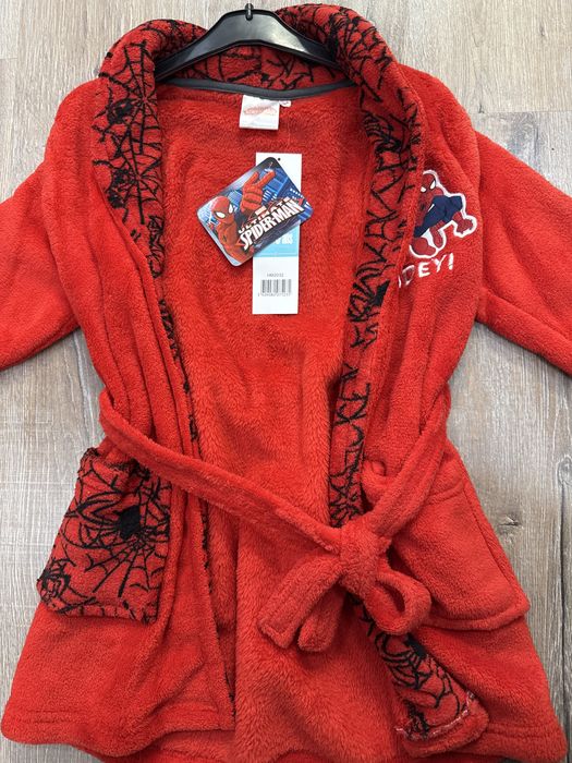 Поларен халат Спайдермен