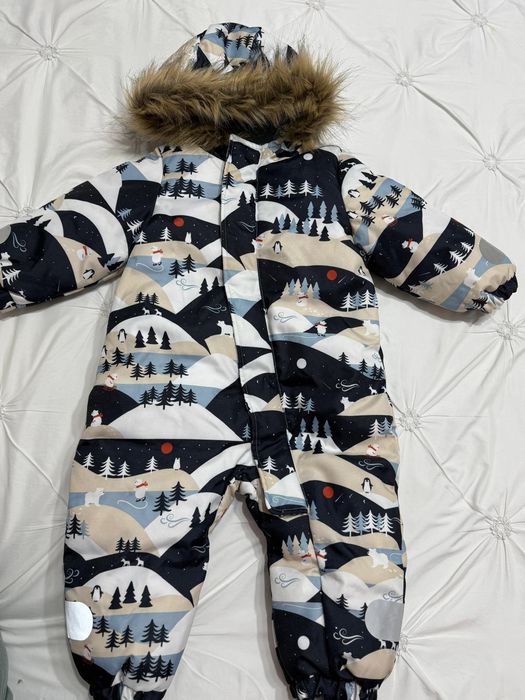 Salopeta ski/Costum de iarna, mărimea 92-98