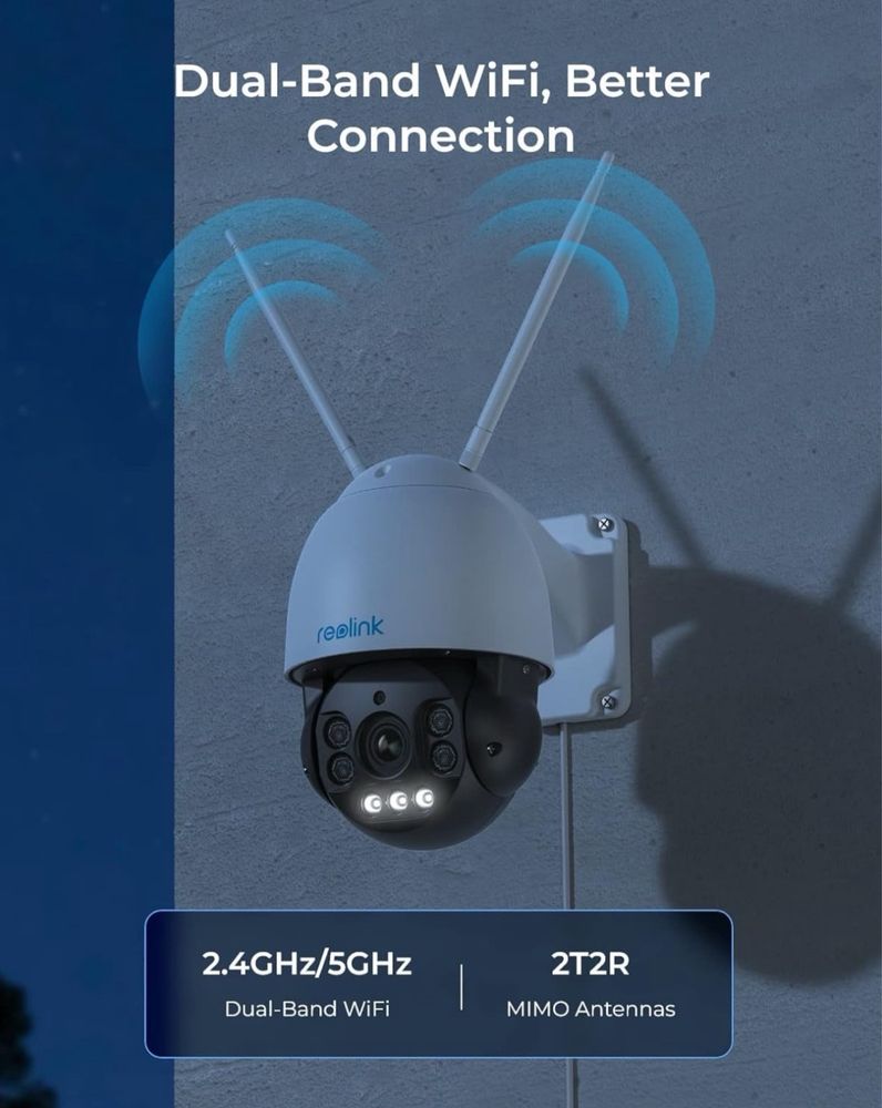 Reolink RLC-523WA Speed Dome IP WiFi PTZ камера за наблюдение