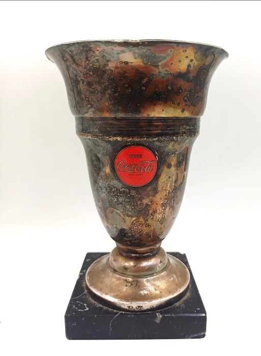 Vechi trofeu cupa COCA COLA