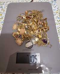Colectie Bijuterii foarte vechi din aur 14 k, 105 grame