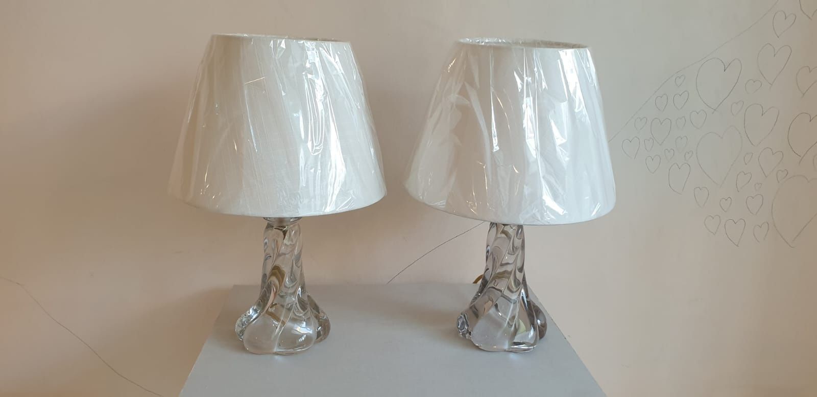 Accesorii set bijuterii cristal Vannes Franța 1960